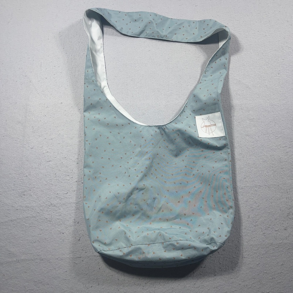 Lässig Shoulder Diaper Bag‎ Blue Triangle Print Lightweight Tote